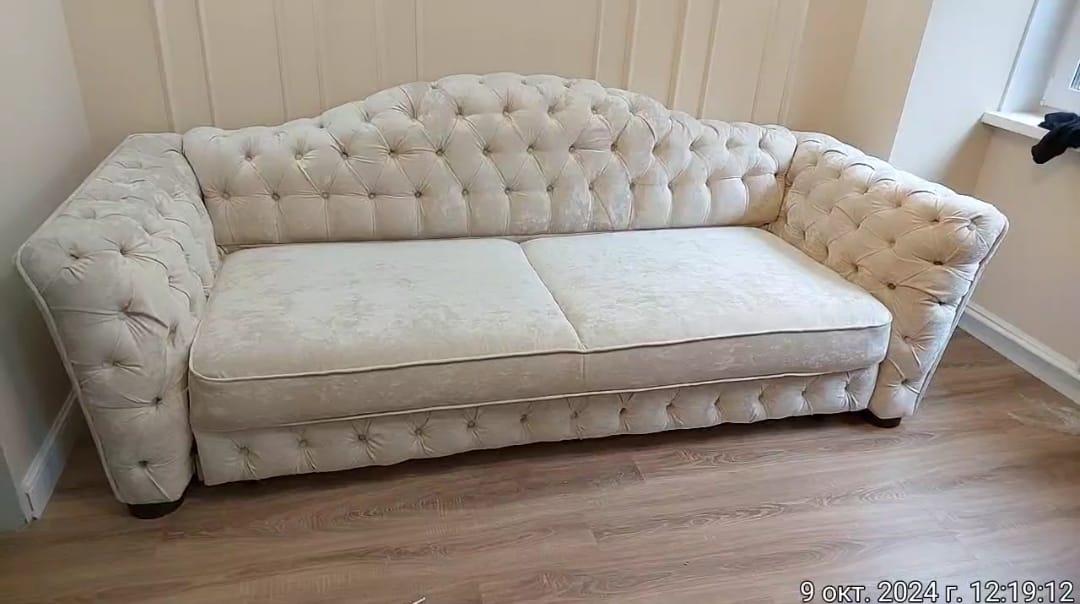 Замена обивки дивана на дому. Серебряные Пруды