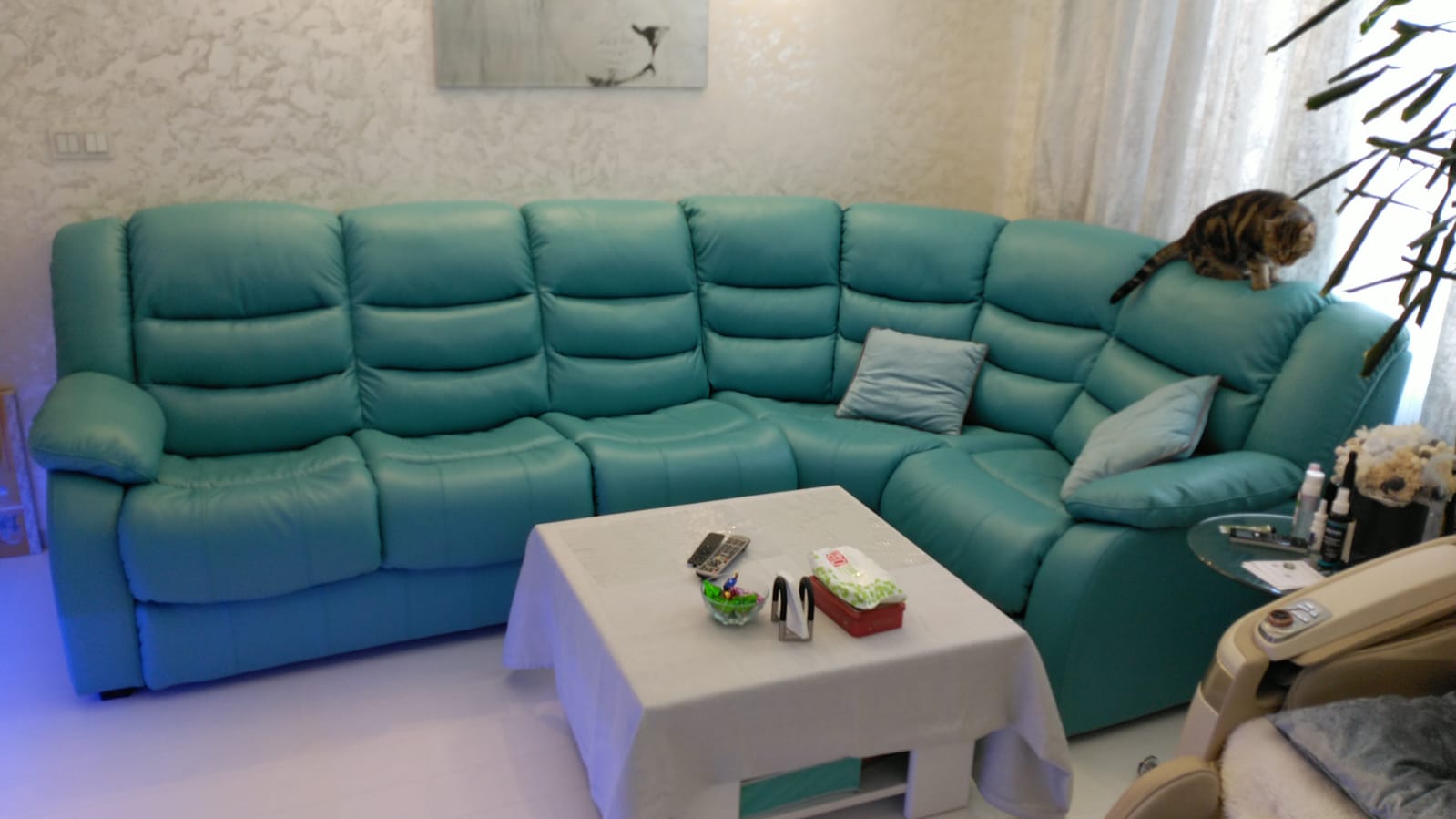 Перетяжка дивана на дому. Серебряные Пруды